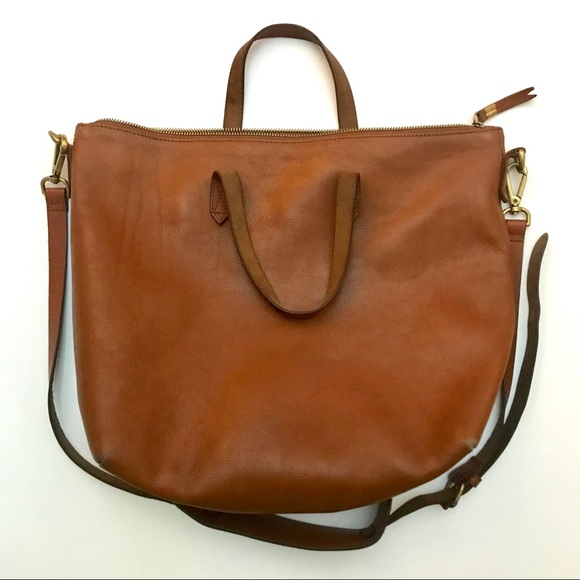 Madewell Handbags - Madewell Zip-Top Large Transport Carryall Tote
